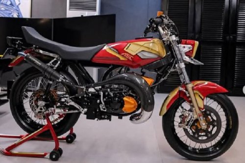 Yamaha, Tak Terlihat di Rumahnya, Yamaha RX-King Ahmad Sahroni Ini Modif Habis Rp 450 Juta