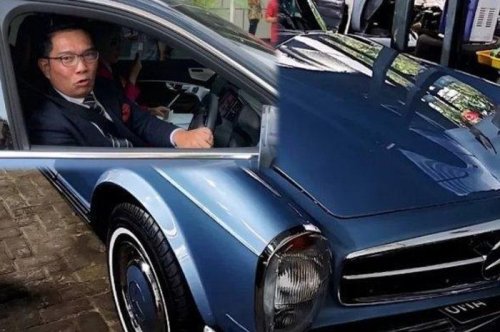 Mercy 280 SL eks Presiden BJ Habibie Terseret Kasus Korupsi Ridwan Kamil, Begini Ceritanya