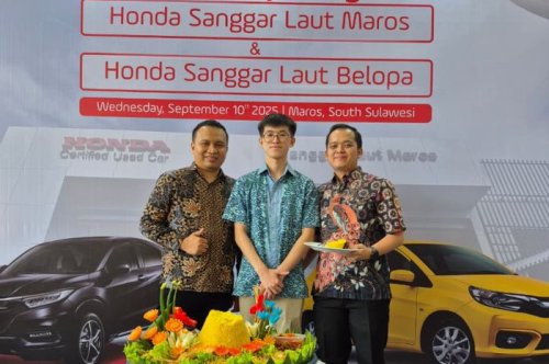 Honda Buka Dealer Baru di Maros dan Luwu, Ada Mobil Bekas Bisa Tukar Tambah