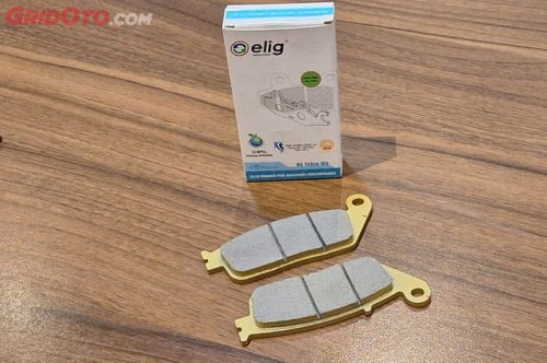 Pakai Bahan Keramik, Segini Harga Kampas Rem Elig Buat Matic Yamaha