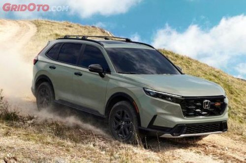 Honda, Honda CR-V, Bikin Ngiler, Honda CR-V TrailSport Meluncur, Ini Yang Bikin Gagah