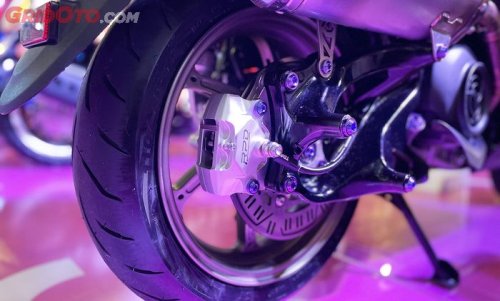 Modifikasi Fazzio Kaki-kaki NMAX, Ala Supermoto Pakai Part Sultan