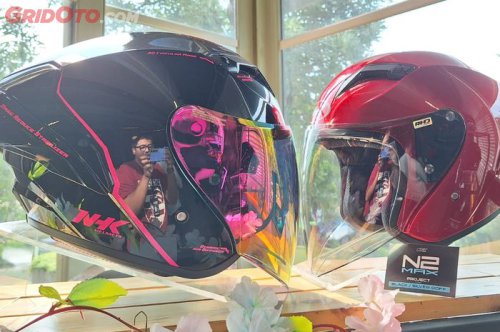 NHK Luncurkan Dua Helm Half Face Baru, Desain Keren Harga Cuma Segini