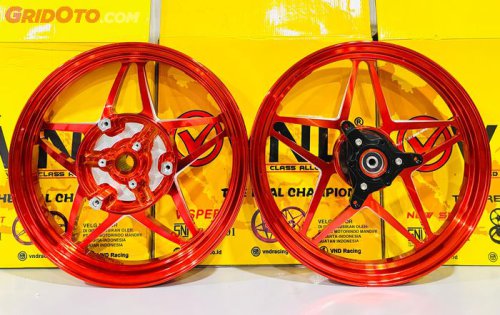 VND Suguhkan Tiga Model Pelek Racing Untuk Aerox Alpha, Harga Mulai Segini