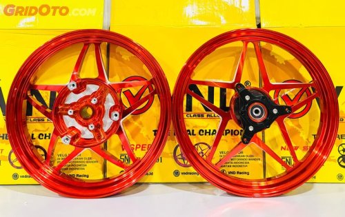 VND Suguhkan Tiga Model Pelek Racing Untuk Aerox Alpha, Harga Mulai Segini