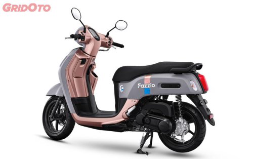 Yamaha, Gaya Buat Ngampus, Harga Yamaha Fazzio Hybrid Warna Baru Dijual Segini