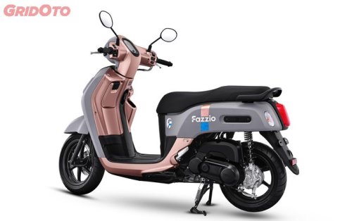 Yamaha, Gaya Buat Ngampus, Harga Yamaha Fazzio Hybrid Warna Baru Dijual Segini