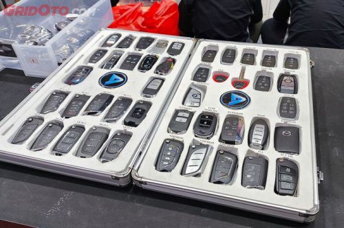 Upgrade Kunci Mobil Biasa Jadi Flip Key di GIIAS Cuma Rp 350 Ribu