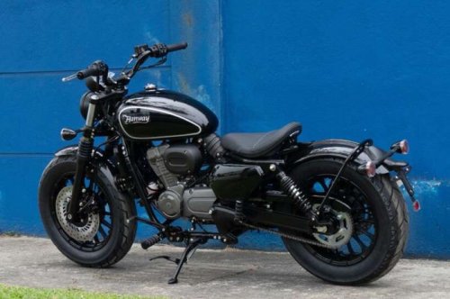 Punya Bodi Gagah Mirip Harley, Motor Ini Cuma Gendong Mesin Setara Supra X