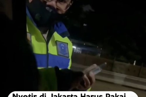 Viral Nyetir di Jakarta Harus Pakai SIM Jakarta, Polisi Buka Suara