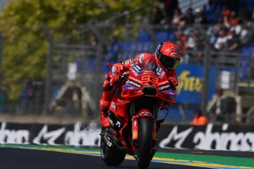 Marc Marquez, Marquez, MotoGP, Marc Marquez Cetak Rekor di Practice MotoGP Prancis 2025, Fabio Quartararo Makin Gacor
