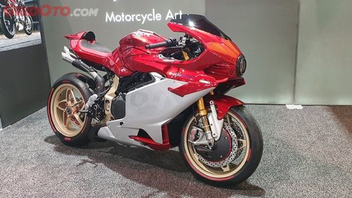 MV Agusta Superveloce Versi Langsing Nongol, Mesin 450 Cc dan Bobot Cuma 169 Kg