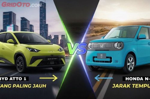 Mobil Listrik BYD, Honda, Honda e, BYD, Mobil Listrik Honda N-One e: vs BYD Atto 1, Jarak Tempuh Jauh Mana?