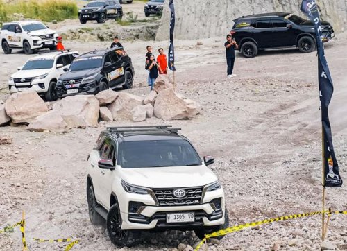 Touring, ID42NER Chapter Lampung 8 Tahun, Ratusan Fortuner Gas Touring dan Fun Off Road