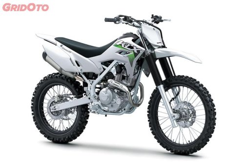 Tren Trail Pakai Warna Putih, KLX230R S Versi 2026 Tampil Putih Bersih