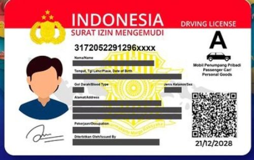 Bye-bye SIM Internasional, SIM C dan A Indonesia Resmi Diakui dan Berlaku di Delapan Negara Ini