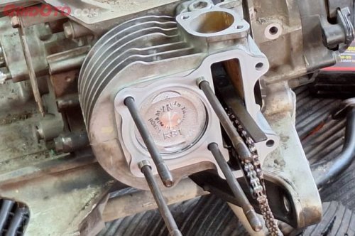 Honda, Ini Kelebihan Blok Mesin Motor Honda, Baret Enggak Perlu Beli Baru