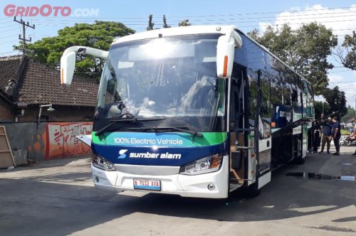 Bus Listrik Bekasi-Yogyakarta, Biaya Lebih Hemat Segini Dibanding Solar