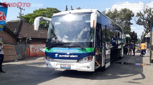 PO Sumber Alam Masih Kaji Bus Listrik AKAP, Lanjutkan Uji Coba hingga Oktober