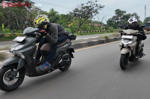 Yamaha, Hebat, Satu Tangki Yamaha Gear Ultima 125 Bisa Tempuh Jakarta Tegal