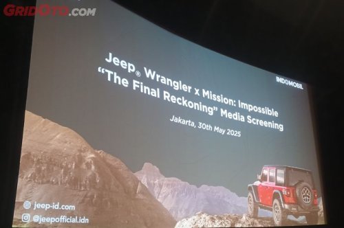Jeep Wrangler, Jeep Gelar Nobar Mission Impossible, Pamerkan Keganasan Jeep Wrangler