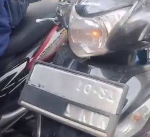 Disengaja atau Tidak, Tutupi Pelat Nomor Bisa Kena Pidana Kurungan dan Denda Segini