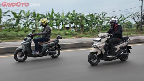 Yamaha, Turing Naik Yamaha Gear Ultima 125, Banyak Tempat Buat Barang Bawaan