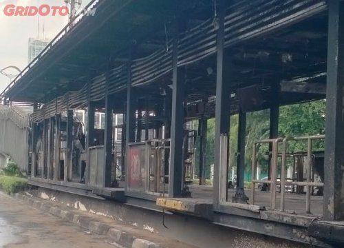 Kerugian Rp 41,6 miliar, Ini 22 Halte TransJakarta yang Rusak dan Hangus Imbas Kerusuhan Demo