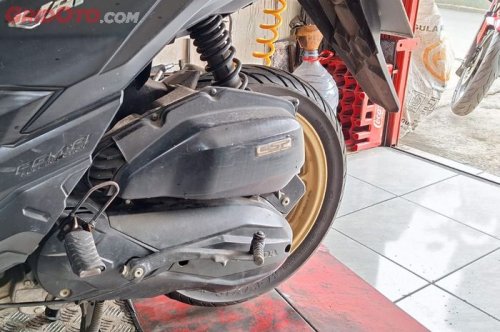 Baru Tahu, Ternyata Begini Cara Bikin Empuk Sokbreker Bawaan Motor Matic