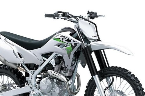 Tren Trail Pakai Warna Putih, KLX230R S Versi 2026 Tampil Putih Bersih