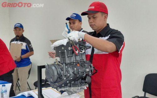 Yamaha, Mekanik Yamaha Seluruh Indonesia Diadu, Pria Medan Ini Jadi Juaranya!
