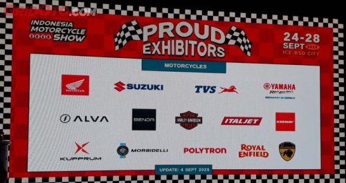 IMOS 2025 Hadir Lagi September Ini, Ada 60 Brand Motor dan Aksesori yang Bikin Ngiler
