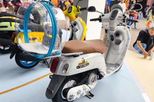 Yamaha, Cerita Unik Dibalik Yamaha Fazzio Modif Milik Zee Asadel Eks JKT48