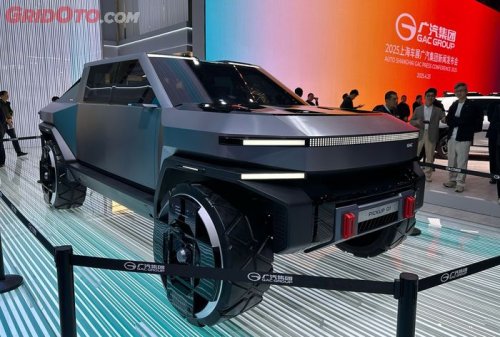 GAC, GAC Luncurkan Empat Mobil di Auto Shanghai 2025, Pickup Hingga Mobil Tanpa Sopir