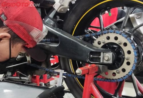 Pantas Saja Rantai Motor Kendur Terus, Ternyata Ini Penyebabnya