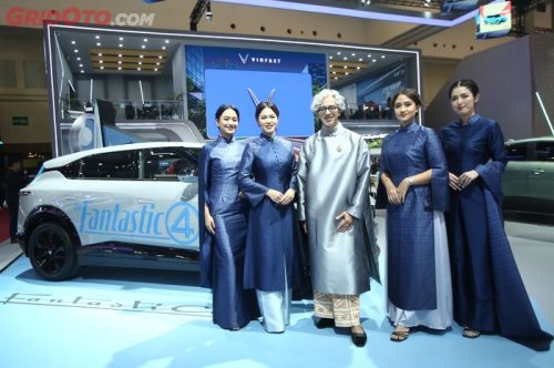 VinFast, Vinfast Padukan Budaya Vietnam dan Indonesia di GIIAS 2025, Kerjasama Bareng Didiet Maulana