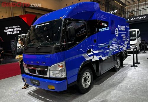 Fuso Hadirkan EV Mobile Charger dan Fighter-X Terbaru di GIIAS 2025