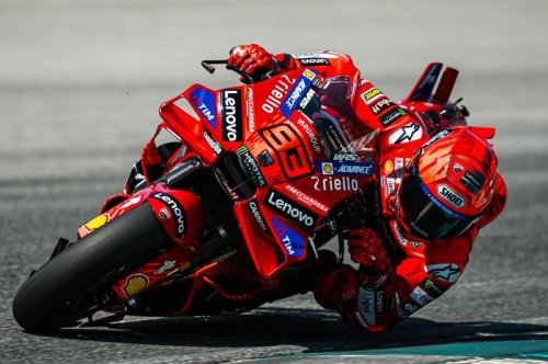 Marc Marquez, Marquez, Marc Marquez Bongkar Rahasia Cara Latihan Menahan Motor yang Nyaris Jatuh