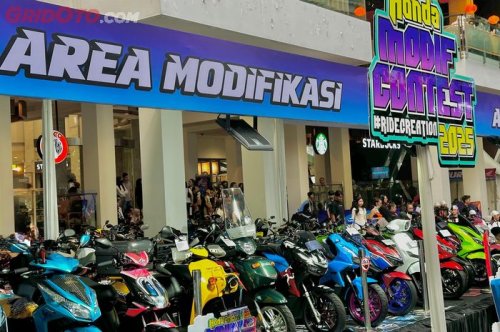 Honda, Seri Pembuka Honda Modif Contest 2025 Digelar di Bandung, Kelas Matic Paling Diminati