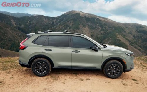 Honda, Honda CR-V, Bikin Ngiler, Honda CR-V TrailSport Meluncur, Ini Yang Bikin Gagah