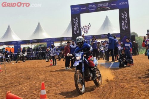 Yamaha, Gelar Event bLU cRU Experience Day Off Road, Yamaha Ajak Masyarakat Coba WR155