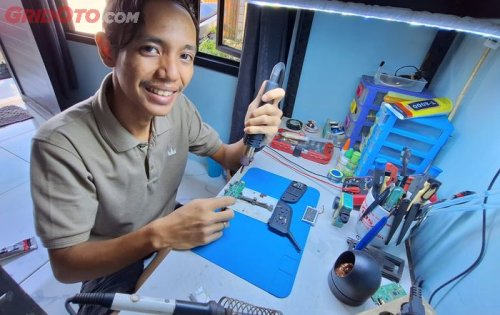 Intercom Helm Mati Jangan Dibuang, Masih Bisa Diservis di Sini