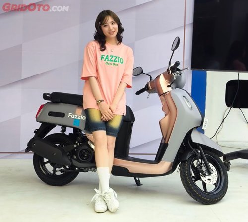 Yamaha, Cerita Unik Dibalik Yamaha Fazzio Modif Milik Zee Asadel Eks JKT48