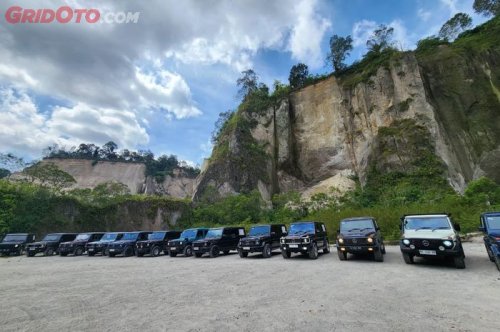 Mercedes, Touring, Mercedes Jip Indonesia Gelar Long Touring, Susuri Sumatera Sepanjang 959 Km, Jalur Bikin Seru!
