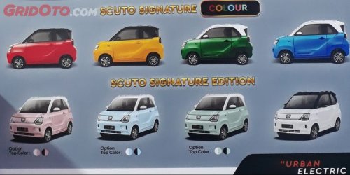 Pilihan Warna Imut, Seres E1 Scuto Signature Edition Diserahkan ke Konsumen