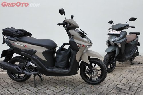 Yamaha, Turing Naik Yamaha Gear Ultima 125, Banyak Tempat Buat Barang Bawaan