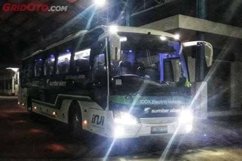 PO Sumber Alam Masih Kaji Bus Listrik AKAP, Lanjutkan Uji Coba hingga Oktober