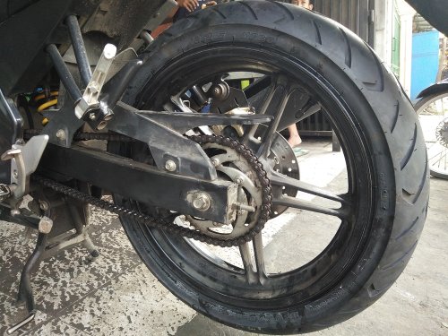 Bukannya Awet, Mengolesi Rantai dan Gir Motor Bekas Pakai Oli Bekas Malah Jadi Begini