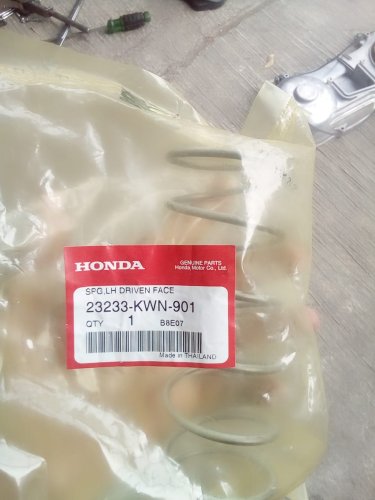 Yamaha, Ini Panduan Ganti Per CVT Aftermarket Motor Matic Yamaha Lexi