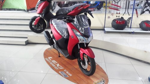 Yamaha, Ternyata Gara-gara Ini, Sokbreker Depan Motor Matic Yamaha Lexi Ngejedug
